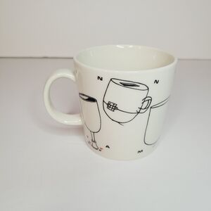 Arabia Finland Teema Ceramic Mug Coffee Rare Minimalist Simple Tea Collector Fun